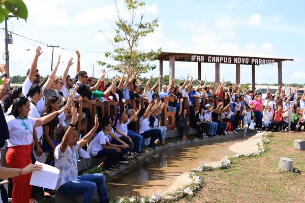 Você está visualizando atualmente CARACARAÍ || Comemoração de 16 anos do Campus Novo Paraíso marca evento do IFRR